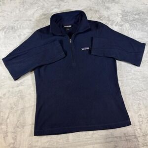 Patagonia Fleece Pullover | Navy | Small